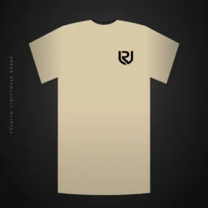 Camiseta Oversize Básica color beige - Urbantex