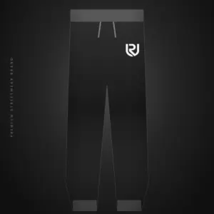 Jogger de Felpa color negro - Urbantex